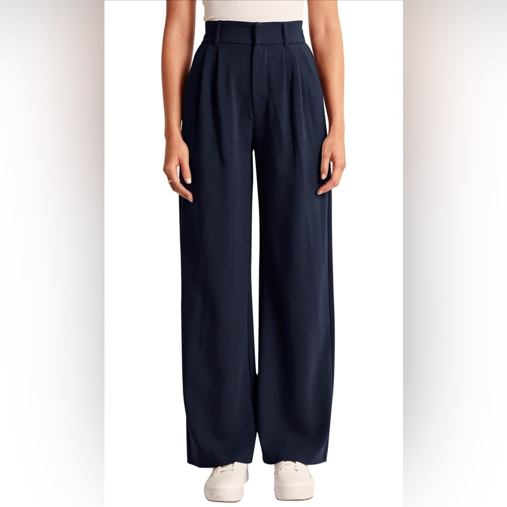 NIMIN High Waisted Work Pant Business Casual 2025 Dress Pant Trouser with Pocket